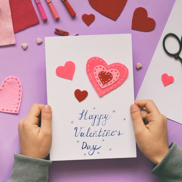 Crafting DIY Valentine's Day Cards